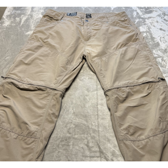 Kuhl Liberator Convertible Pants Mens 40x30 Khaki Stealth Zip Off Hiking Outdoor - Picture 9 of 16